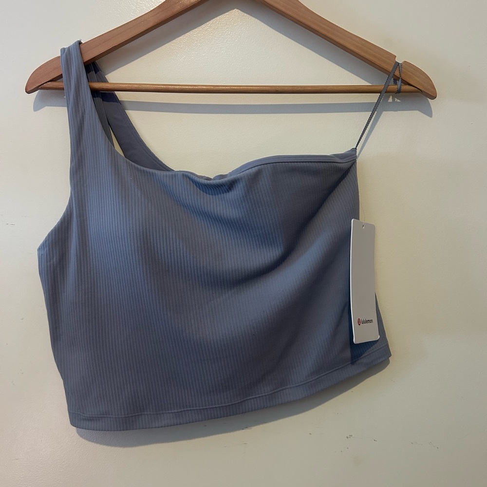NWT Lululemon athletica Ribbed Nulu Asymmetrical Yoga Tank Top